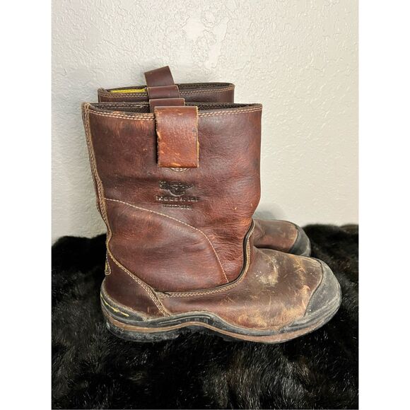 Dr. Martens  Steel Toe, Industrial Boots  US Mens 9 pull on